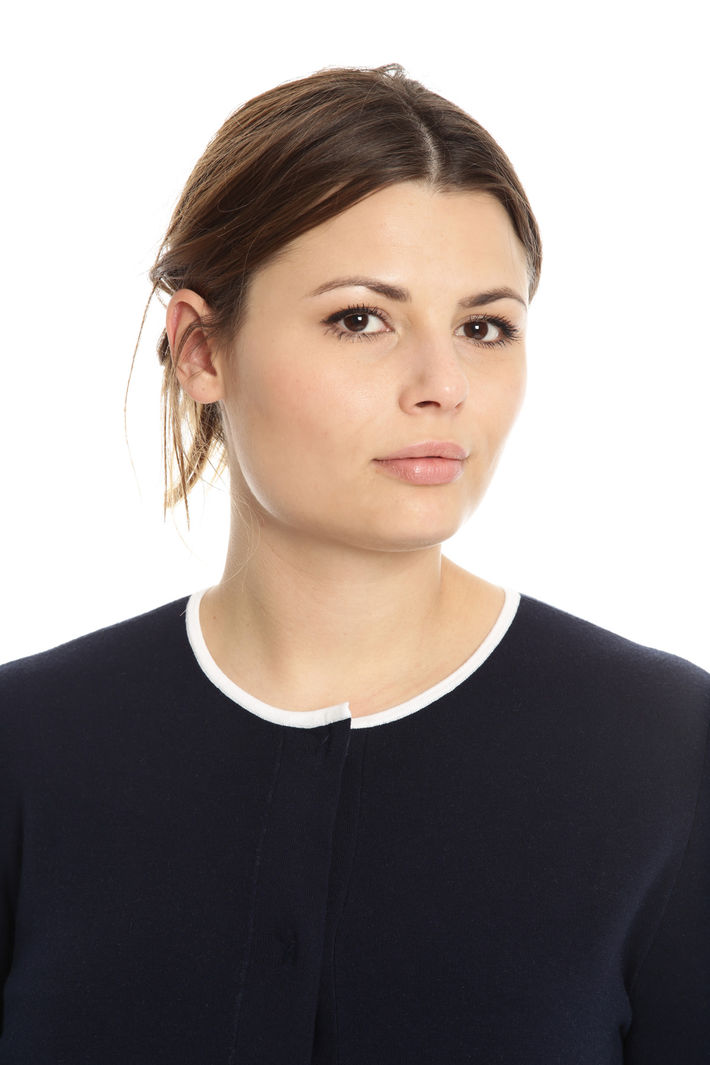 Cardigan over con spacchi Intrend Cardigan over con spacchi Intrend