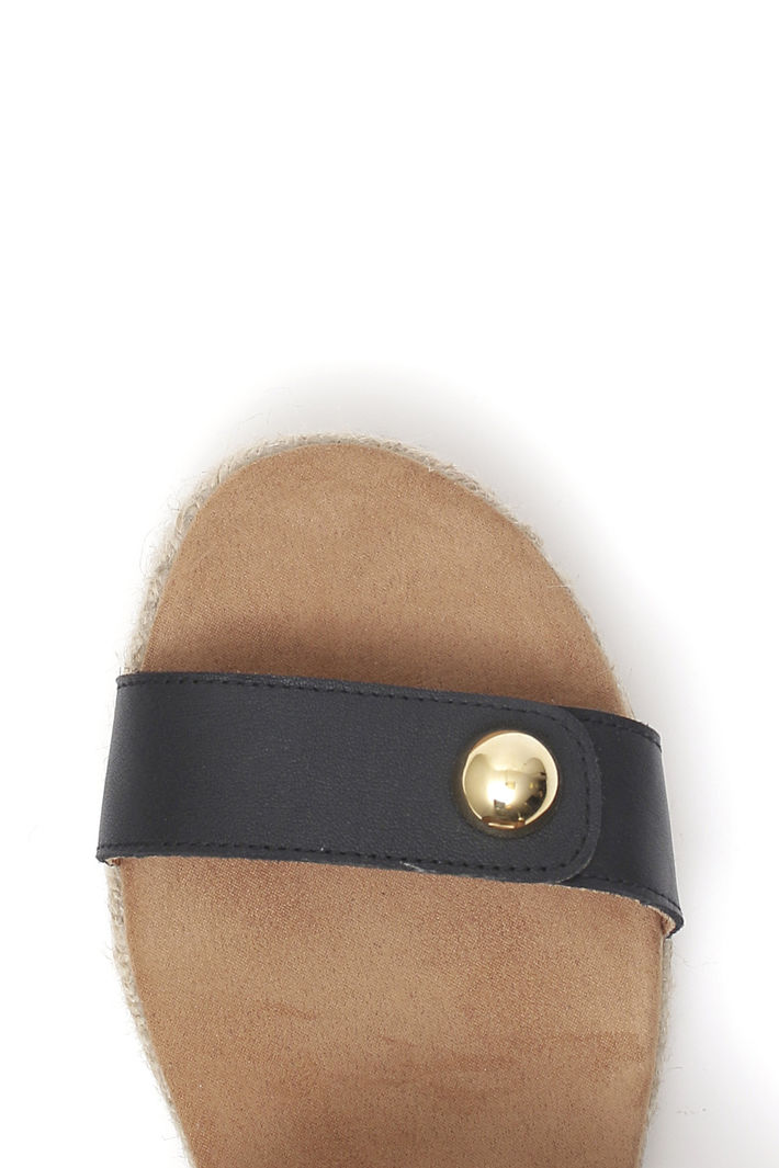 Sandali flat in pelle Fashion Market Sandali flat in pelle Fashion Market