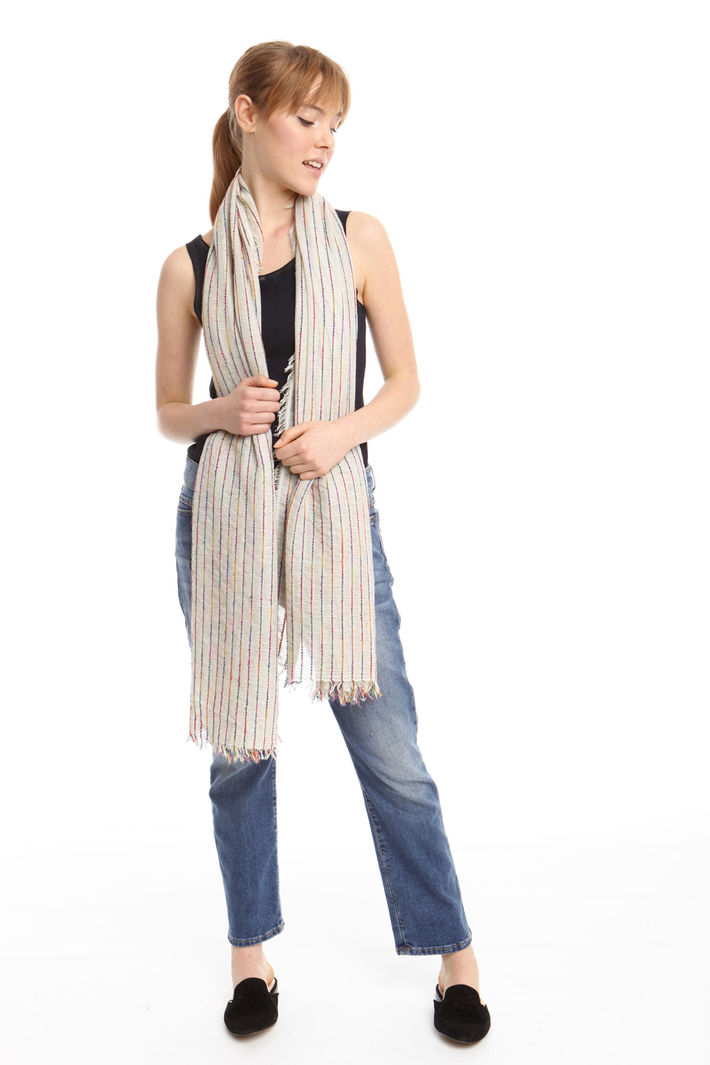 Sciarpa con impunture multicolor Fashion Market Sciarpa con impunture multicolor Fashion Market