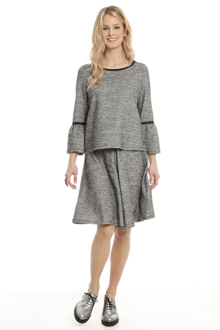 Completo jersey effetto tweed Intrend Completo jersey effetto tweed Intrend