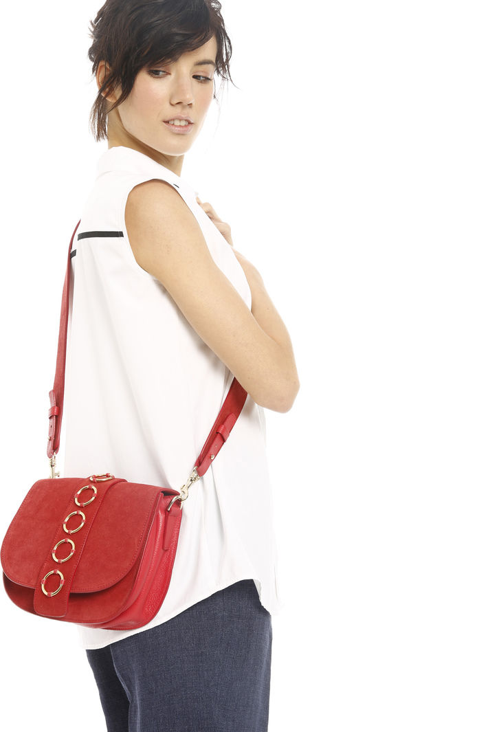 Borsa a tracolla con anelli Intrend Borsa a tracolla con anelli Intrend