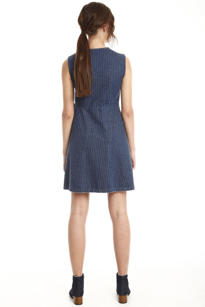 Abito in denim rigato Intrend Abito in denim rigato Intrend