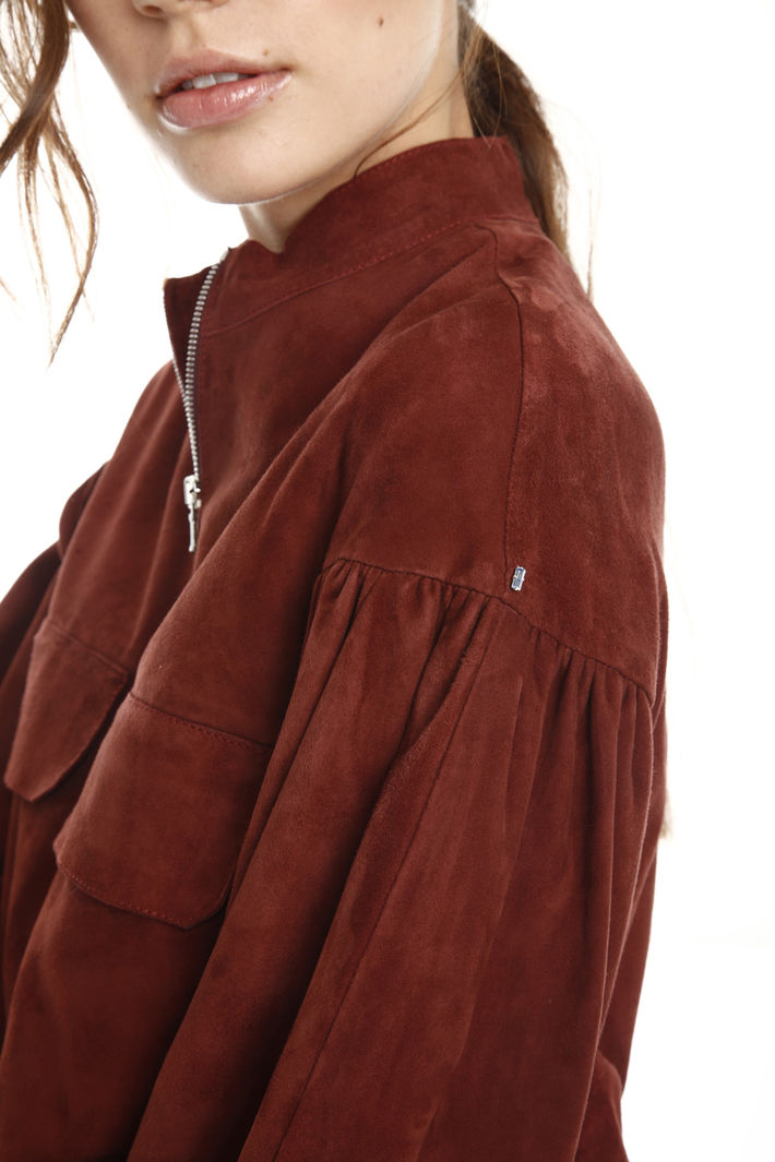 Giacca corta suede Diffusione Tessile Giacca corta suede Diffusione Tessile