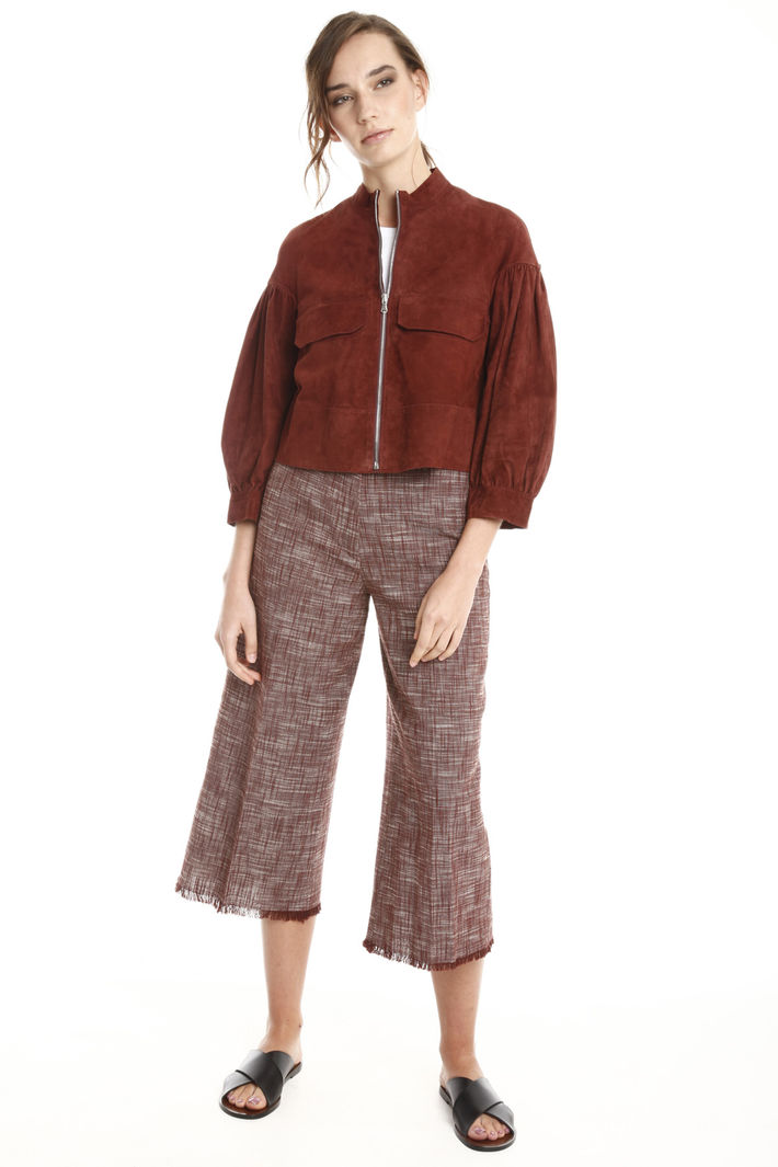 Giacca corta suede Diffusione Tessile Giacca corta suede Diffusione Tessile