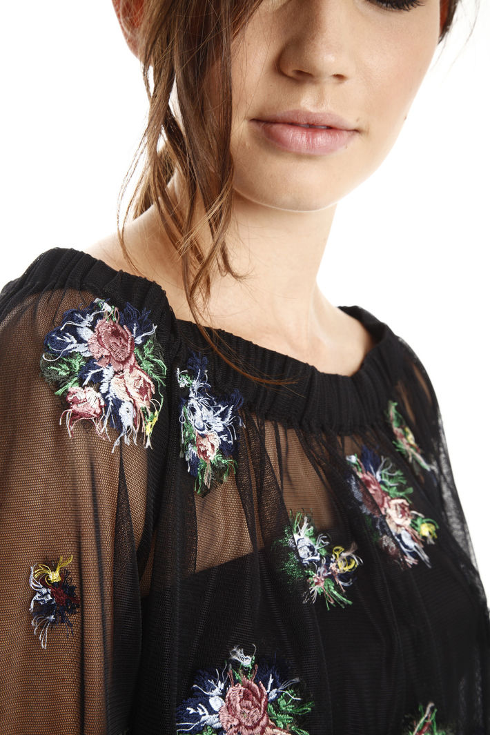 Casacca in tulle e top Diffusione Tessile Casacca in tulle e top Diffusione Tessile