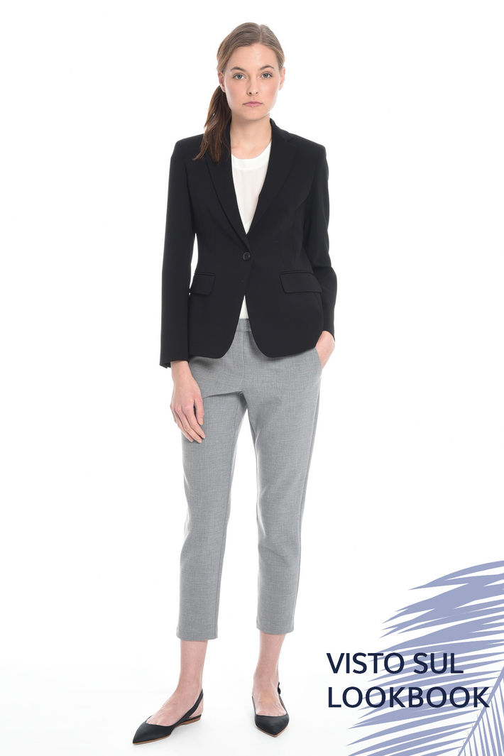 Blazer in cady di triacetato Fashion Market Blazer in cady di triacetato Fashion Market