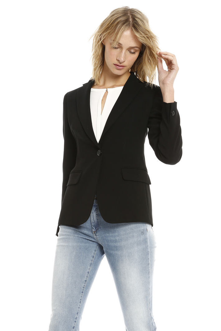 Blazer in cady di triacetato Fashion Market Blazer in cady di triacetato Fashion Market