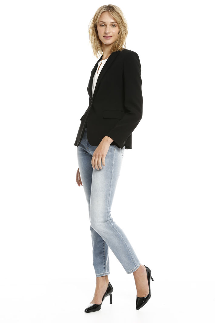 Blazer in cady di triacetato Fashion Market Blazer in cady di triacetato Fashion Market