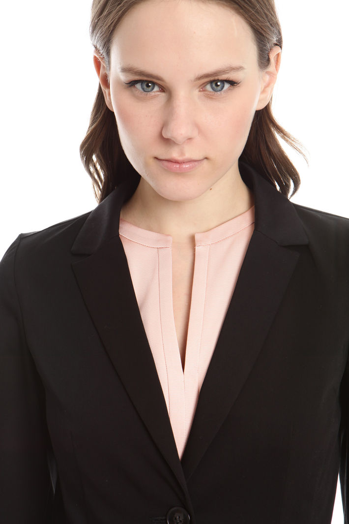 Blazer in cotone stretch Fashion Market Blazer in cotone stretch Fashion Market