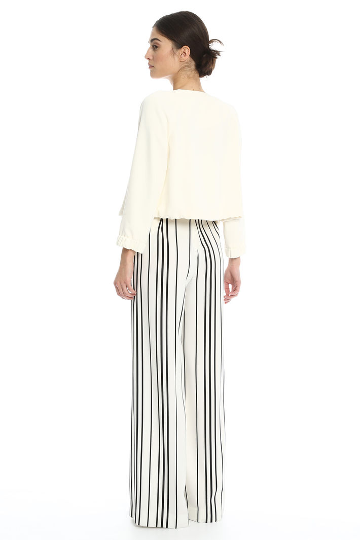 Giacca boxy in crepe Fashion Market Giacca boxy in crepe Fashion Market