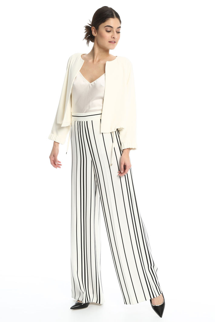 Giacca boxy in crepe Fashion Market Giacca boxy in crepe Fashion Market