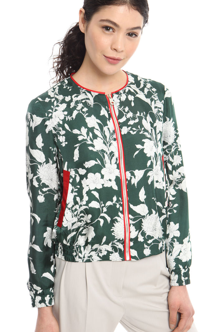 Bomber in twill stampato Fashion Market Bomber in twill stampato Fashion Market
