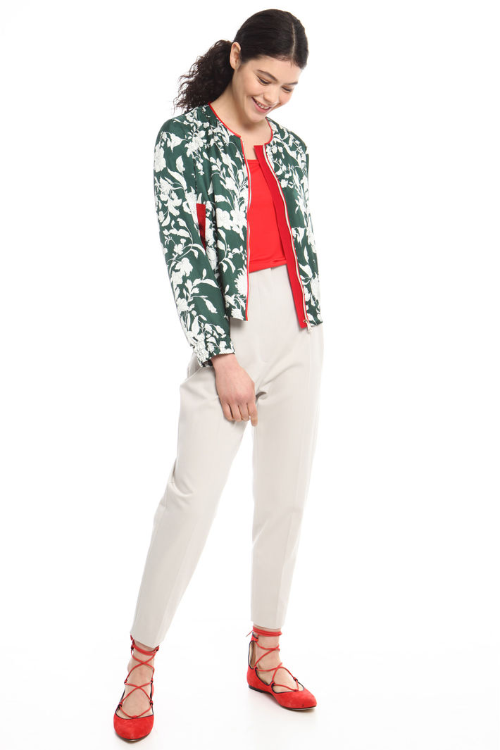 Bomber in twill stampato Fashion Market Bomber in twill stampato Fashion Market