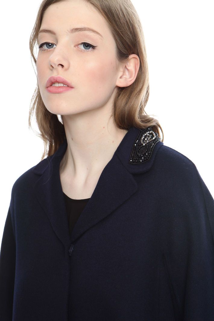 Capospalla in misto angora Fashion Market Capospalla in misto angora Fashion Market