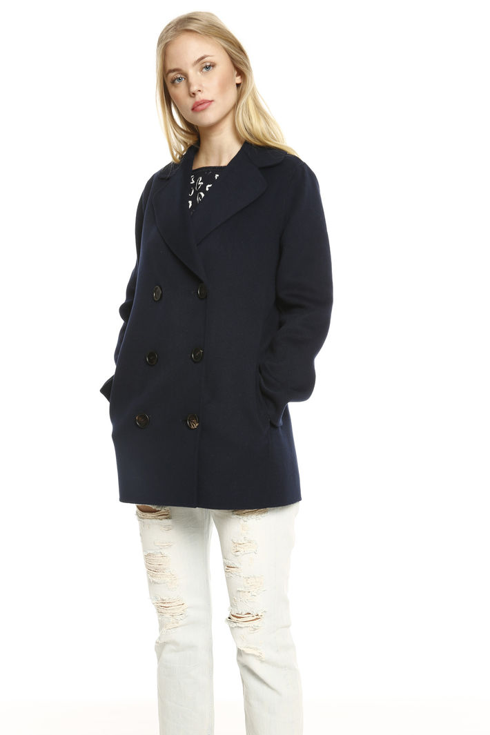 Cappotto doppiopetto in angora Fashion Market Cappotto doppiopetto in angora Fashion Market