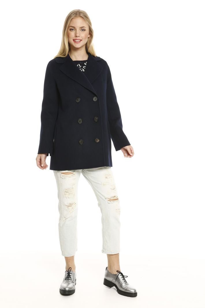 Cappotto doppiopetto in angora Fashion Market Cappotto doppiopetto in angora Fashion Market