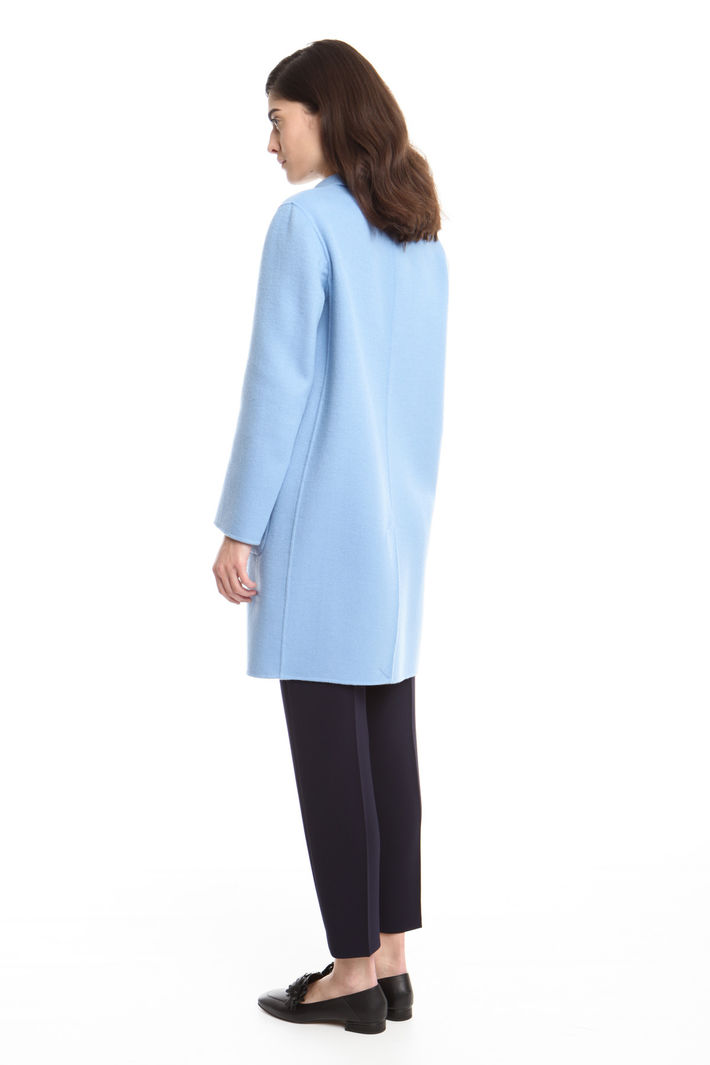 Cappotto con tasche applicate Diffusione Tessile Cappotto con tasche applicate Diffusione Tessile