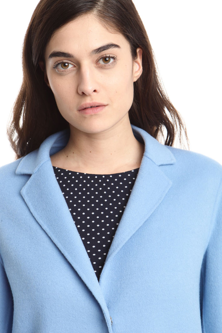 Cappotto con tasche applicate Diffusione Tessile Cappotto con tasche applicate Diffusione Tessile