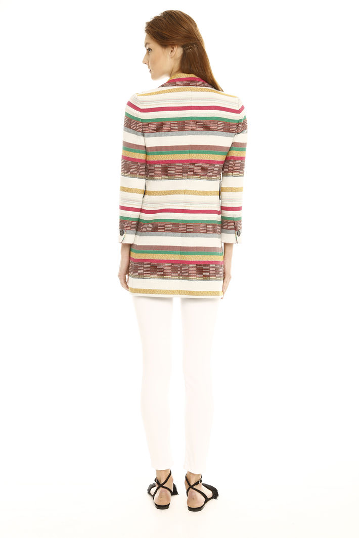 Giacca jacquard rigata Fashion Market Giacca jacquard rigata Fashion Market
