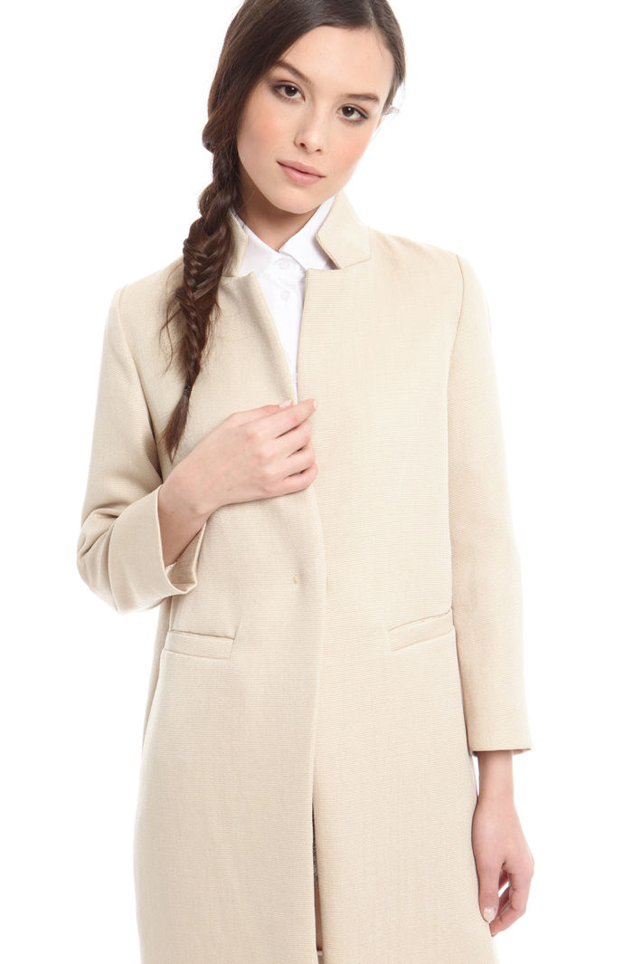Cappotto effetto stuoia Diffusione Tessile Cappotto effetto stuoia Diffusione Tessile