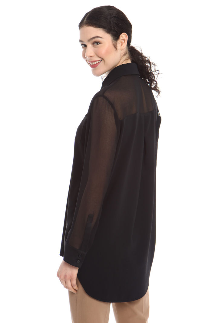 Camicia con carré trasparente Fashion Market Camicia con carré trasparente Fashion Market