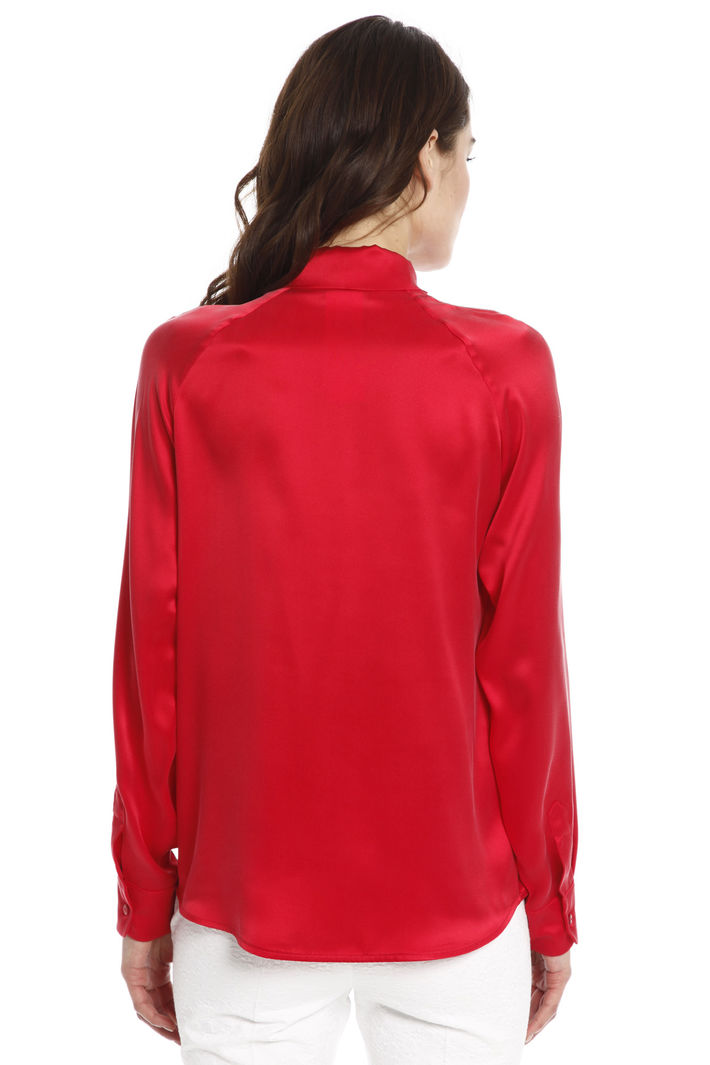 Blusa in raso con fiocco Fashion Market Blusa in raso con fiocco Fashion Market