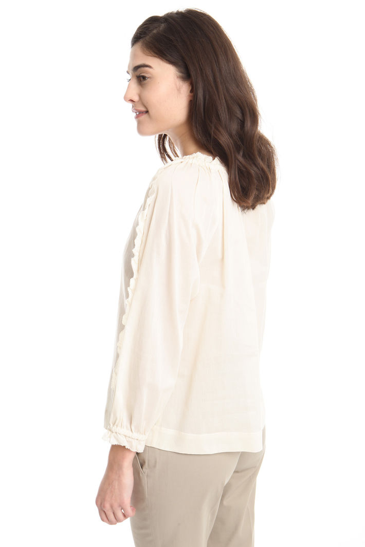 Blusa in voile di cotone Fashion Market Blusa in voile di cotone Fashion Market