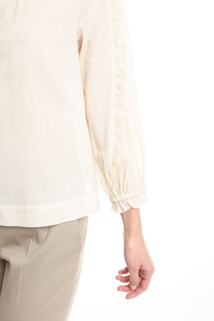 Blusa in voile di cotone Fashion Market Blusa in voile di cotone Fashion Market