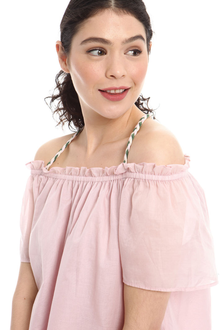 Blusa in mussola di cotone Fashion Market Blusa in mussola di cotone Fashion Market