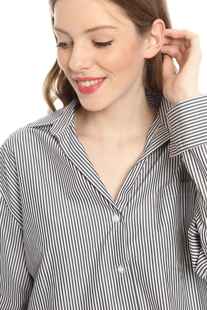 Camicia over in popeline di cotone Fashion Market Camicia over in popeline di cotone Fashion Market