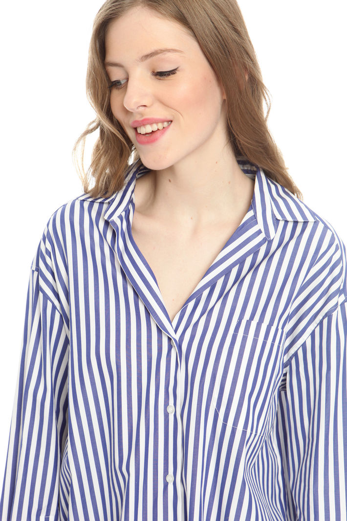 Camicia over in popeline di cotone Fashion Market Camicia over in popeline di cotone Fashion Market