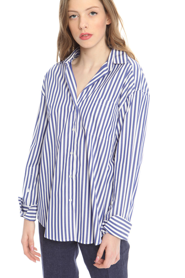 Camicia over in popeline di cotone Fashion Market Camicia over in popeline di cotone Fashion Market