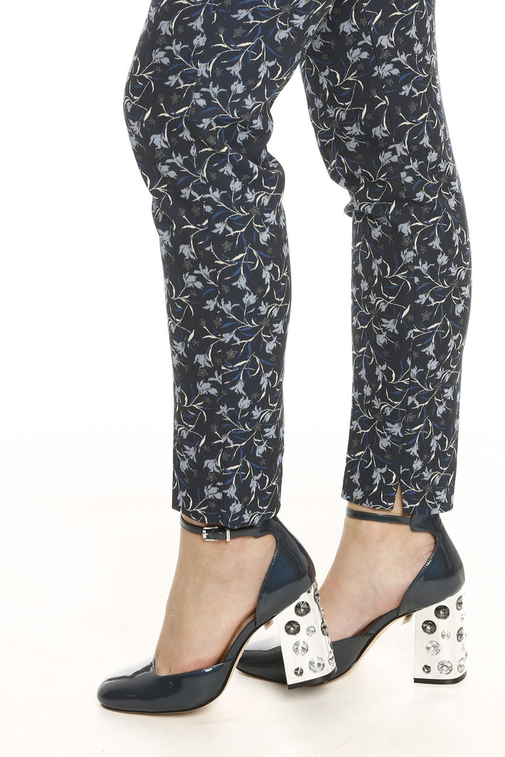 Pantalone a microfantasia Fashion Market Pantalone a microfantasia Fashion Market