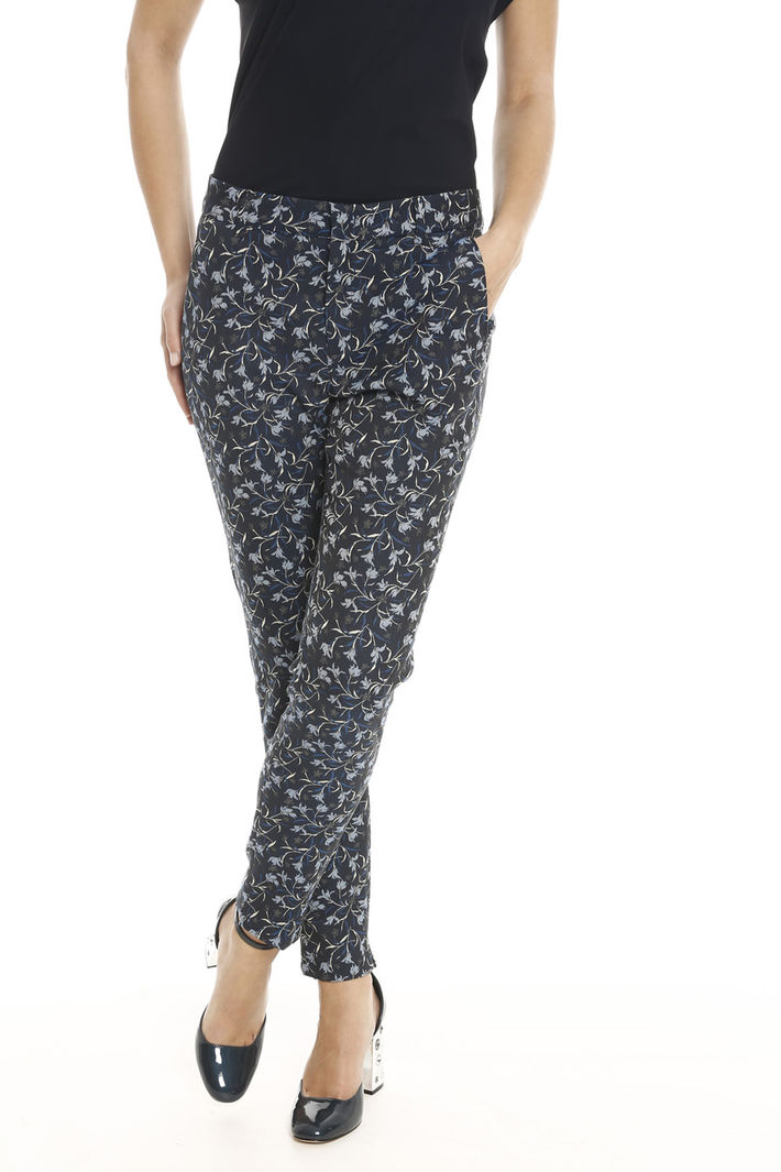 Pantalone a microfantasia Fashion Market Pantalone a microfantasia Fashion Market