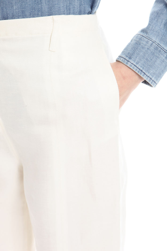 Pantalone palazzo in lino Intrend Pantalone palazzo in lino Intrend