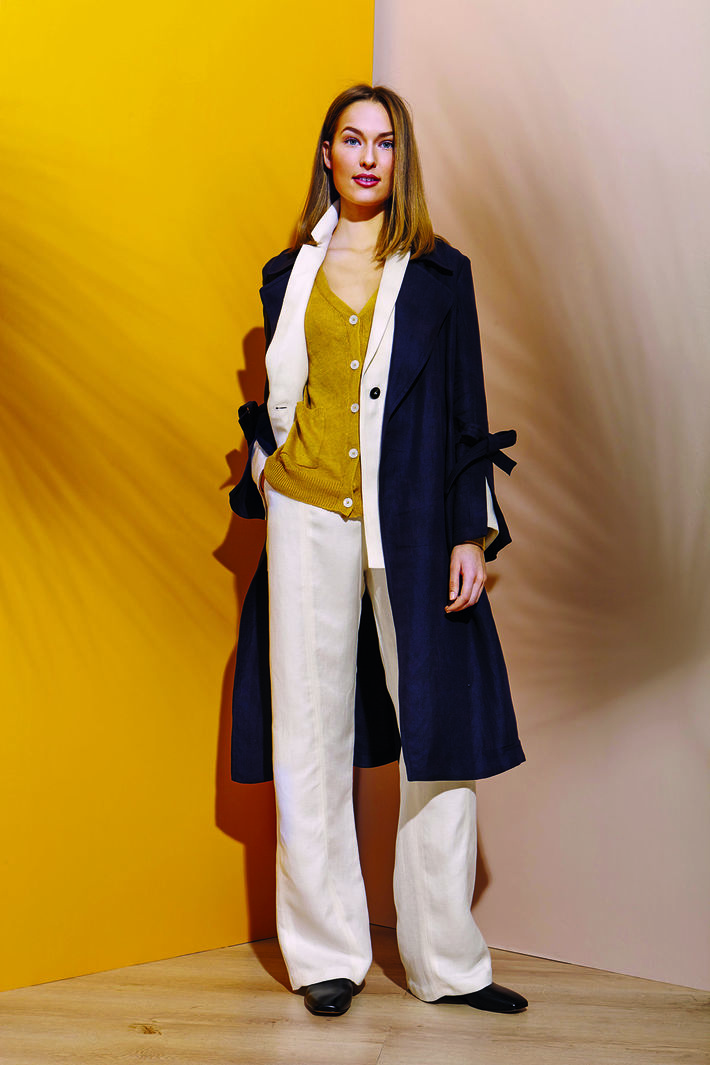 Pantalone palazzo in lino Intrend Pantalone palazzo in lino Intrend