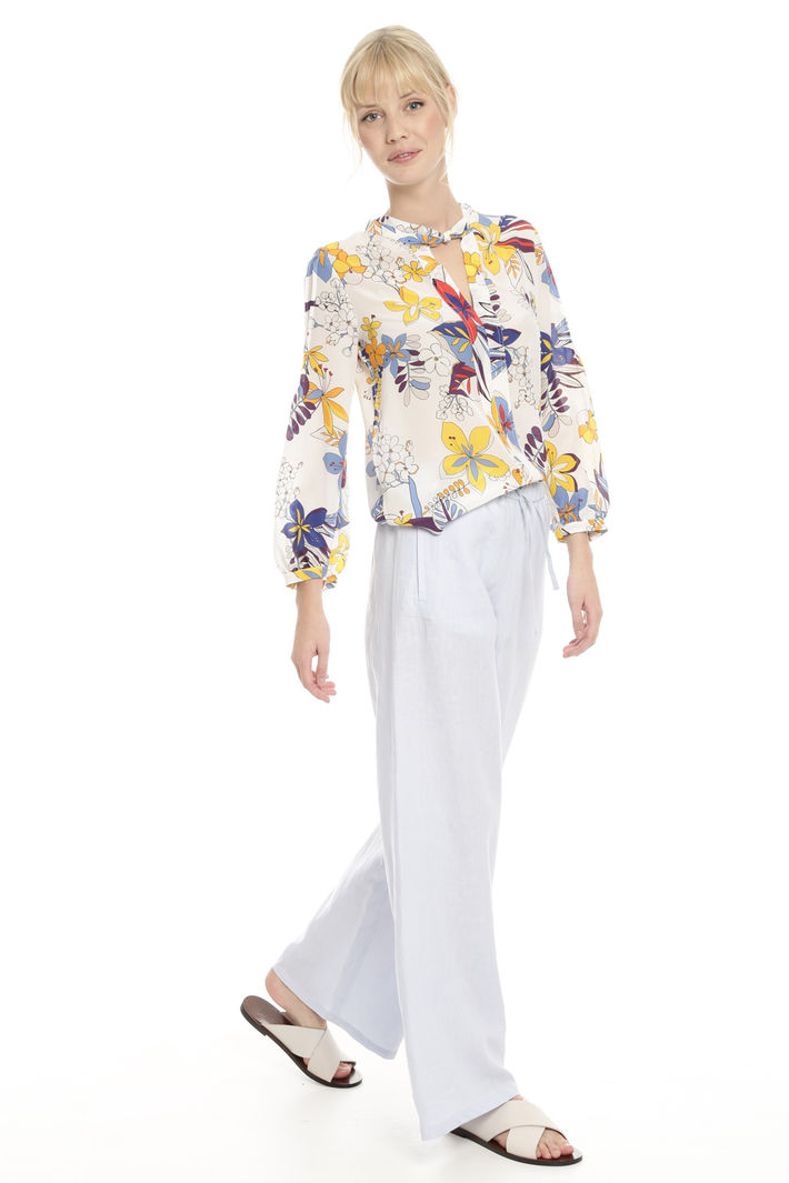 Pantaloni comfort in lino Fashion Market Pantaloni comfort in lino Fashion Market