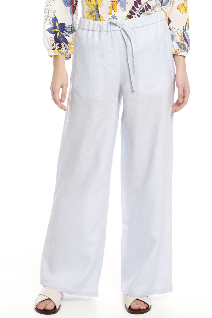 Pantaloni comfort in lino Fashion Market Pantaloni comfort in lino Fashion Market