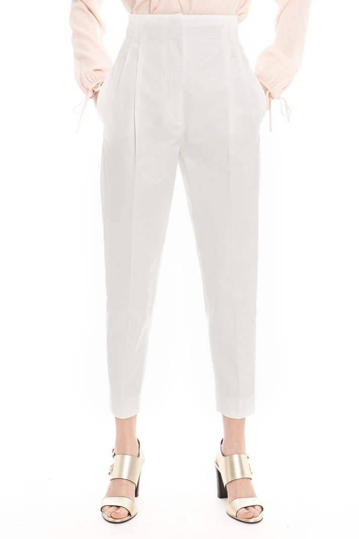 Pantalone in puro cotone Fashion Market Pantalone in puro cotone Fashion Market