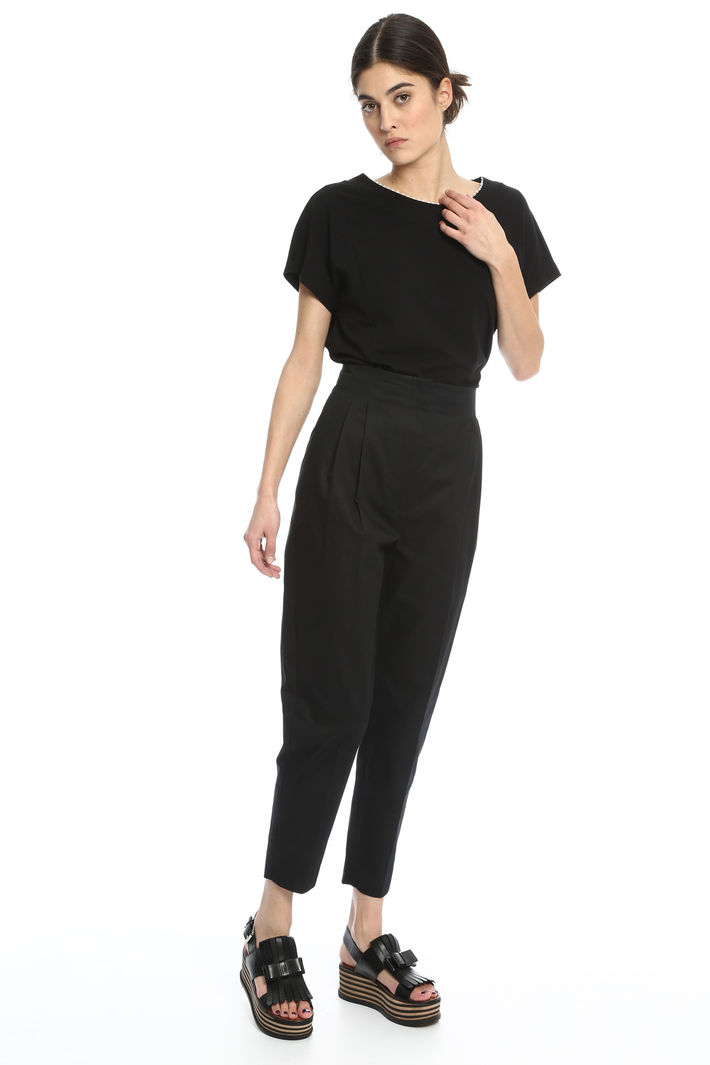 Pantalone in puro cotone Fashion Market Pantalone in puro cotone Fashion Market