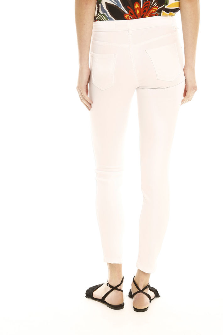 Pantaloni skinny in drill Fashion Market Pantaloni skinny in drill Fashion Market