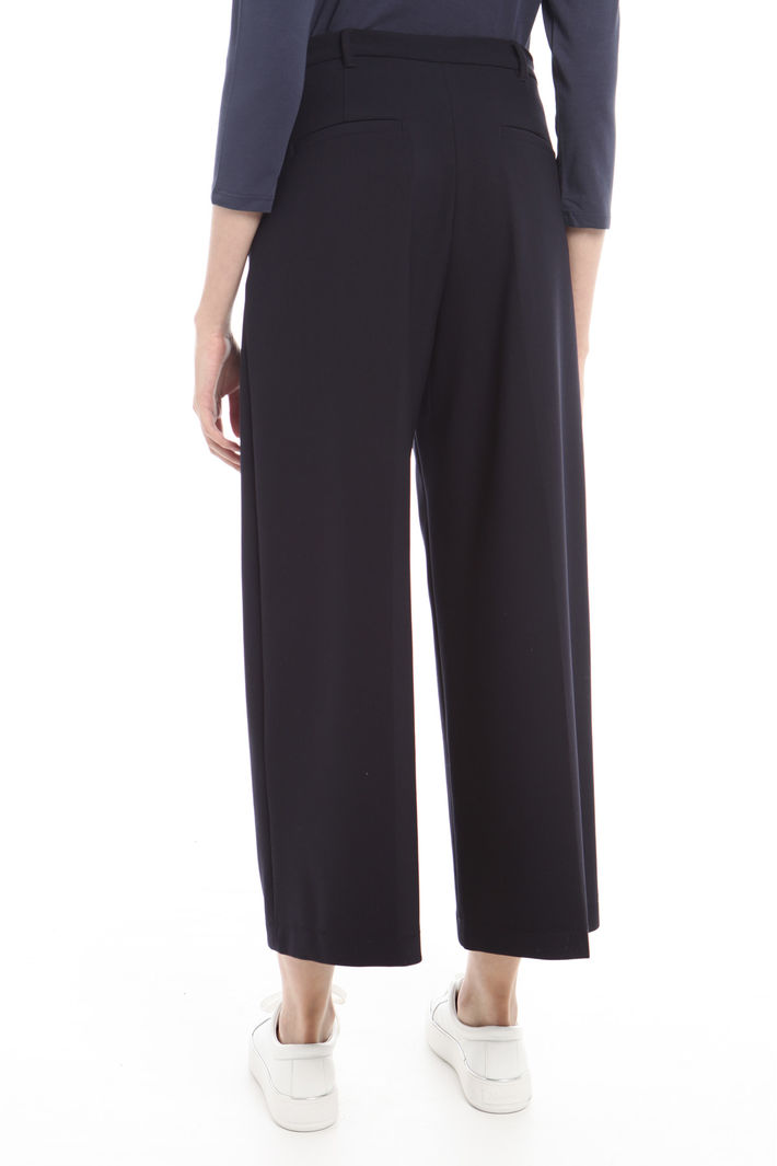 Pantalone cropped con piega Fashion Market Pantalone cropped con piega Fashion Market