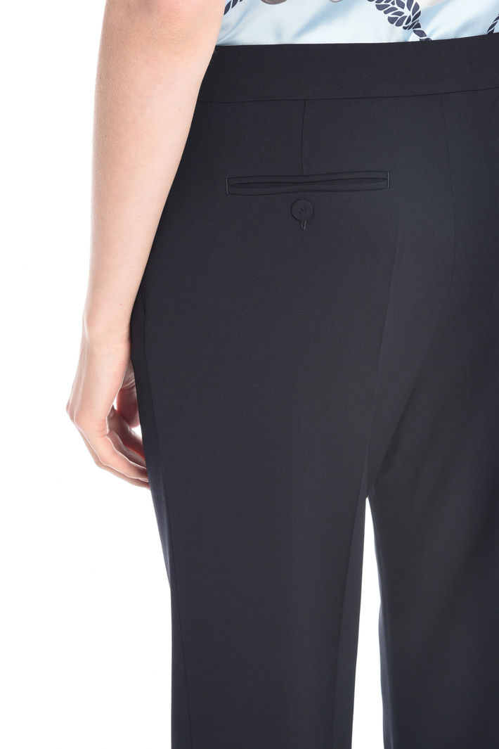 Pantalone in twill di lana Fashion Market Pantalone in twill di lana Fashion Market