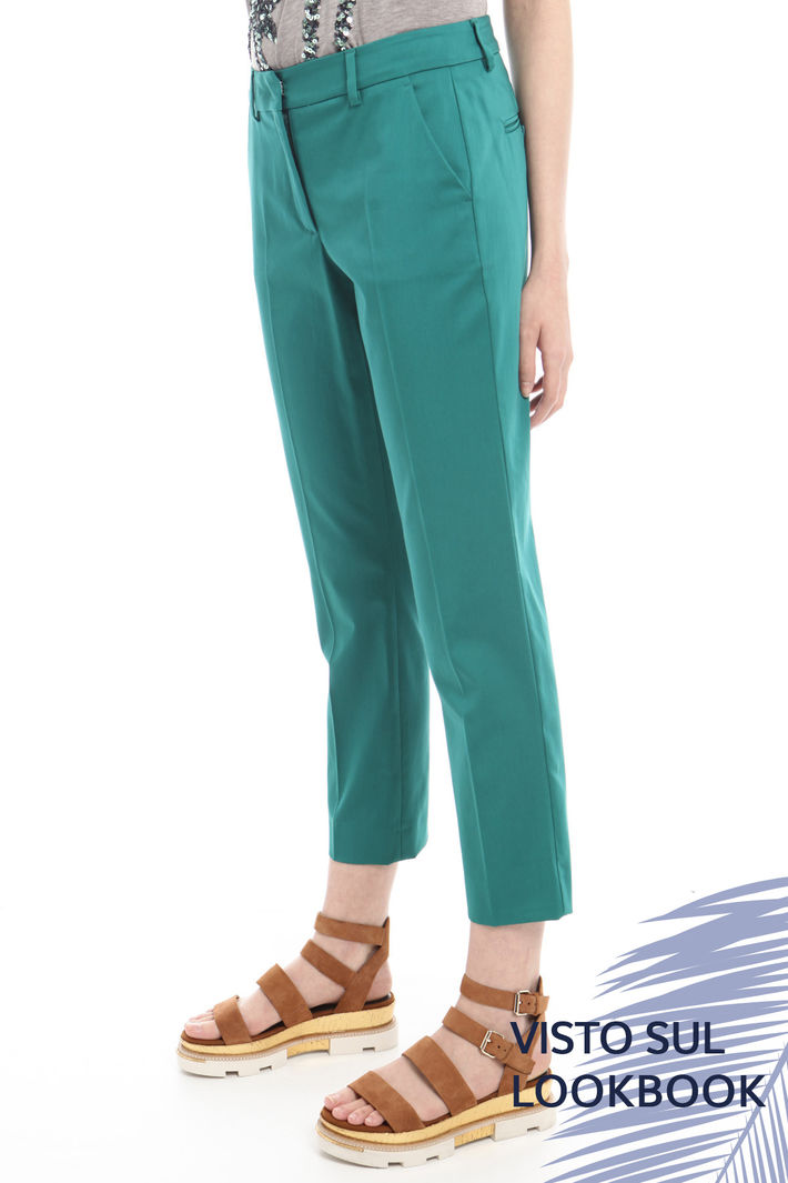 Pantaloni capri in cotone Diffusione Tessile Pantaloni capri in cotone Diffusione Tessile