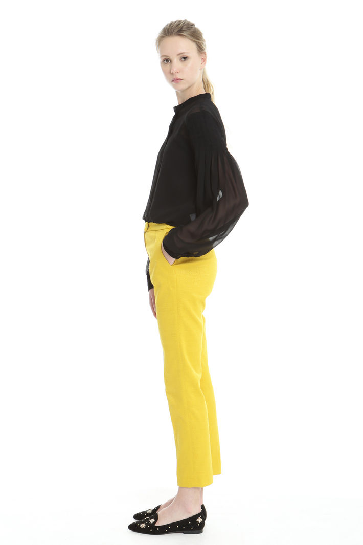 Pantalone lungo jacquard Fashion Market Pantalone lungo jacquard Fashion Market