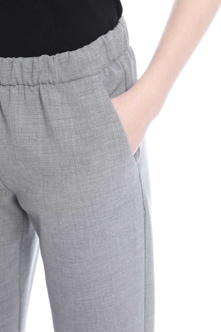 Pantalone in tessuto doppio Fashion Market Pantalone in tessuto doppio Fashion Market