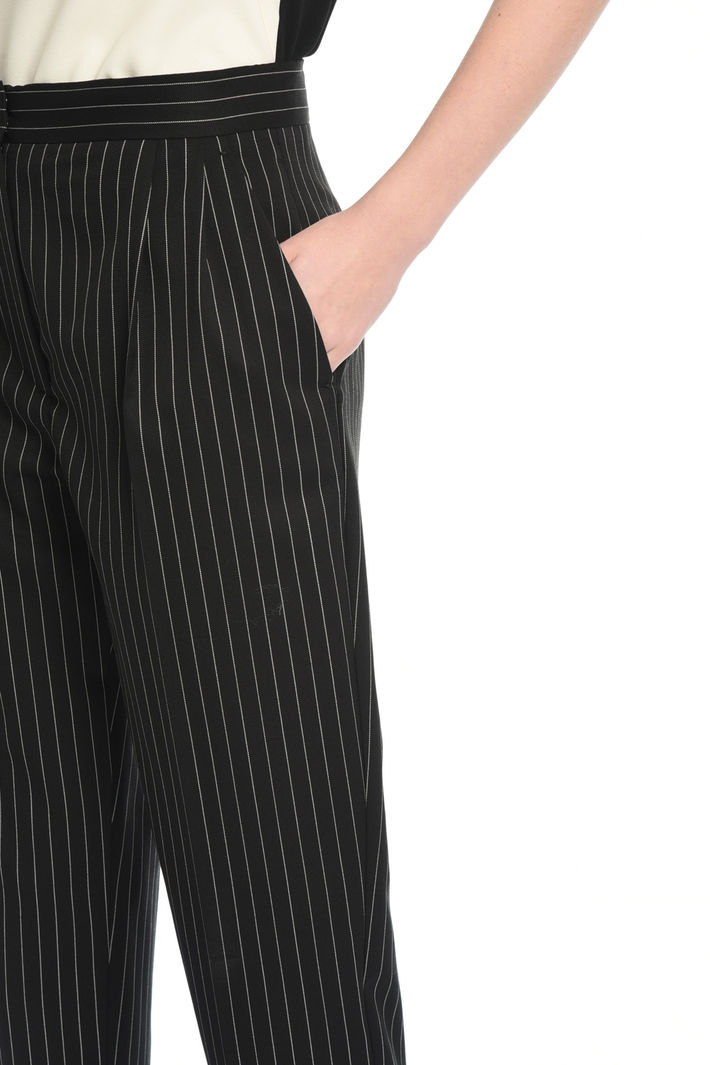 Pantalone gessato in lana Fashion Market Pantalone gessato in lana Fashion Market