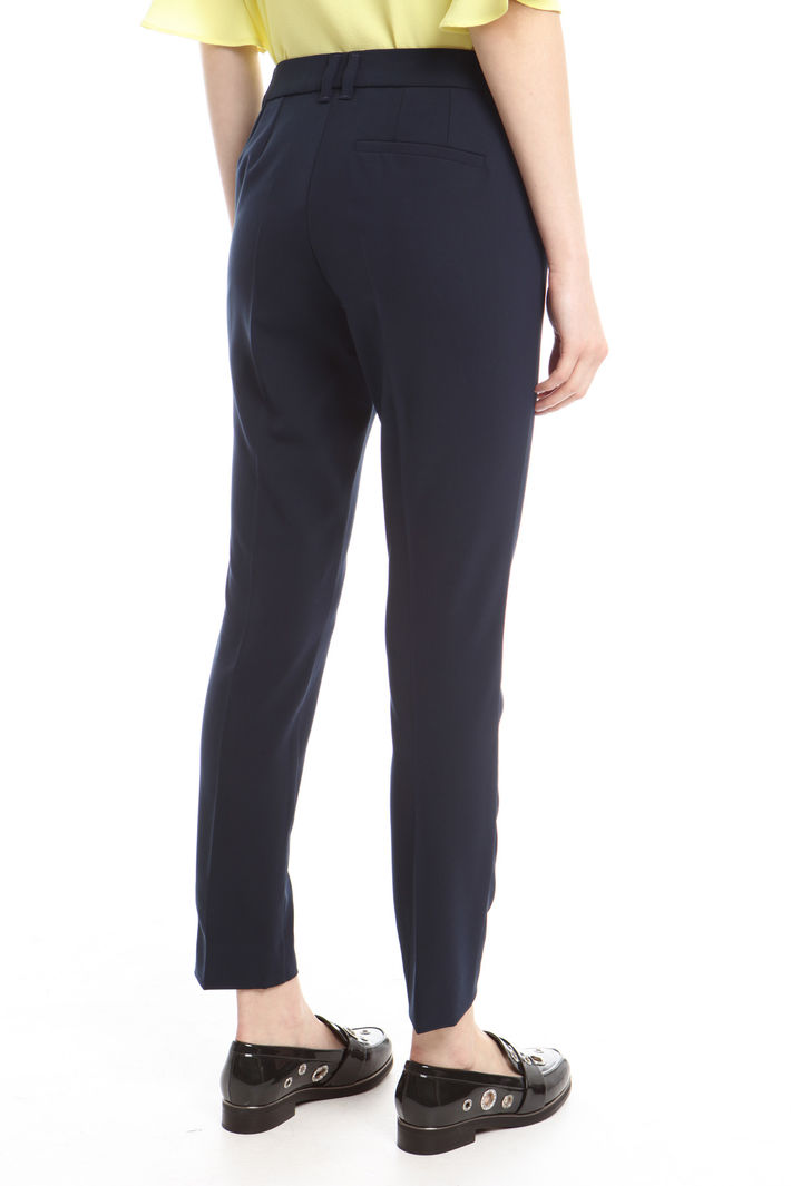 Pantaloni cropped in cady Fashion Market Pantaloni cropped in cady Fashion Market