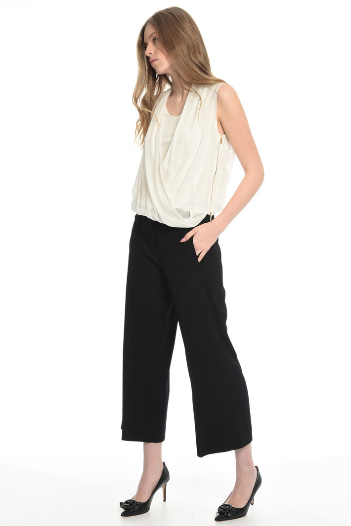 Pantalone cropped stretch Fashion Market Pantalone cropped stretch Fashion Market