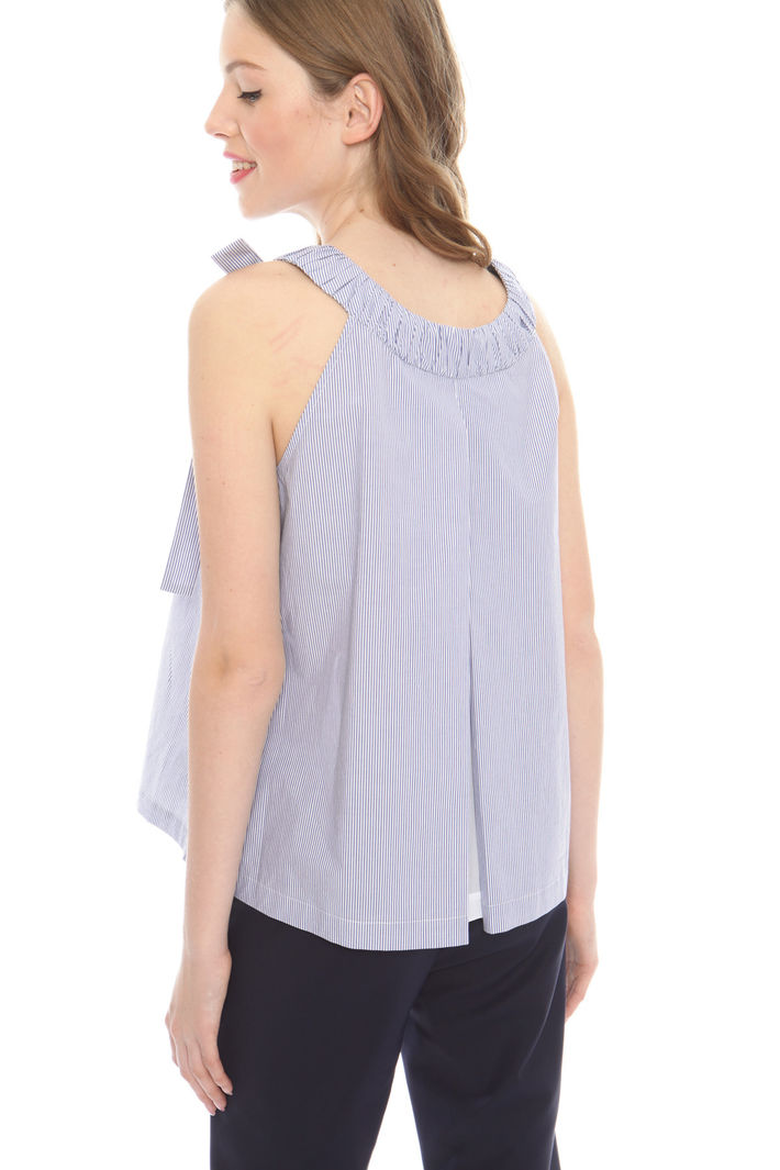 Top svasato con fiocco Diffusione Tessile Top svasato con fiocco Diffusione Tessile
